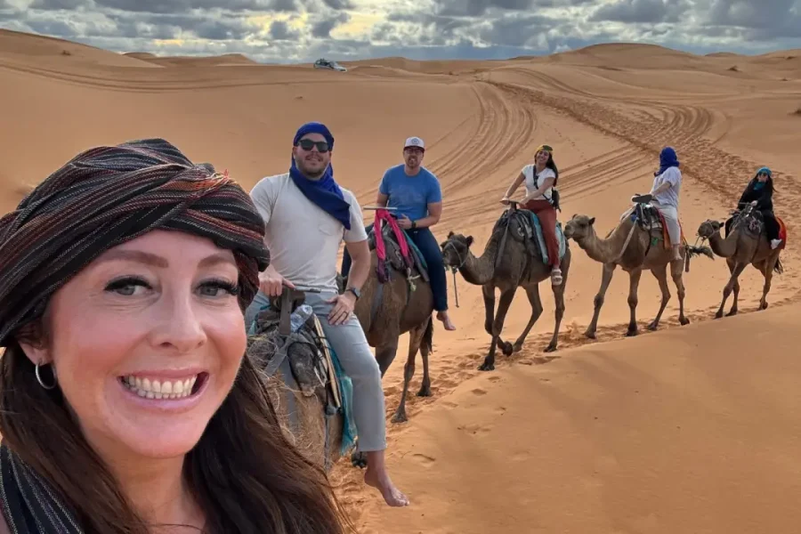 Cultural Morocco Tours Desert Camel Trekking Sahara Morocco Tourists 1