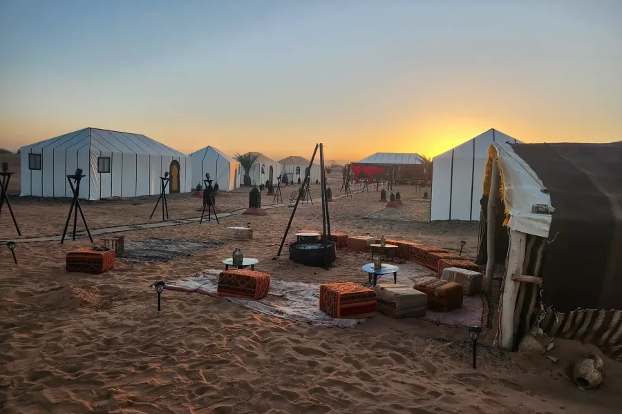 Cultural Morocco Tours Desert Camp 1